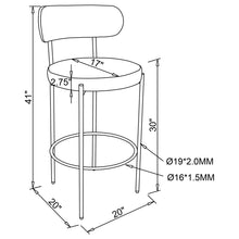 Load image into Gallery viewer, Viola Bar Stool
