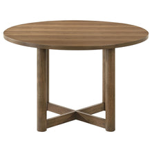 Load image into Gallery viewer, Crestmore 5-piece 46-inch Round Wood Dining Table Set Walnut
