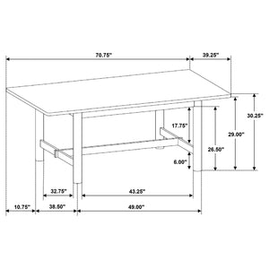 Crestmore 7 Pc Dining Set