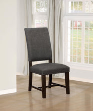 Load image into Gallery viewer, Twain Upholstered Side Chairs Warm Grey (Set of 2) image
