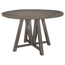 Load image into Gallery viewer, Athens Round Counter Height Table with Drop Leaf Barn Grey image
