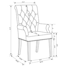 Load image into Gallery viewer, Alana Dining Arm Chair
