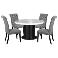 Load image into Gallery viewer, Sherry Rectangular Marble Top Dining Table set
