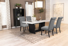 Load image into Gallery viewer, Sherry Rectangular Marble Top Dining Table set

