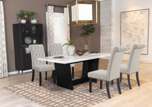 Load image into Gallery viewer, Sherry Rectangular Marble Top Dining Set
