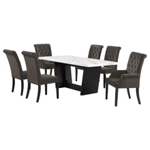 Load image into Gallery viewer, Sherry Rectangular Marble Top Dining Table set
