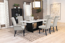 Load image into Gallery viewer, Sherry Rectangular Marble Top Dining Set
