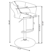 Load image into Gallery viewer, Barraza Adjustable Bar Stool
