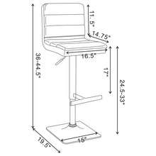 Load image into Gallery viewer, Bianca Adjustable Bar Stool
