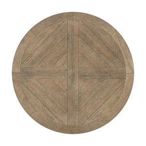 Florence 5-piece Round Dining Table Set Rustic Honey