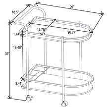 Load image into Gallery viewer, Desiree Bar Cart
