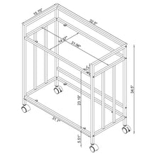 Load image into Gallery viewer, Cara Bar Cart
