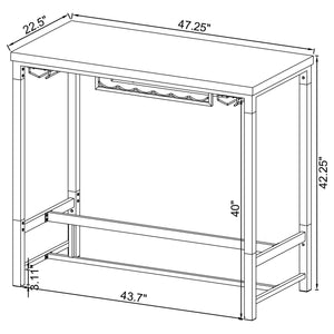 Norcrest Bar Table