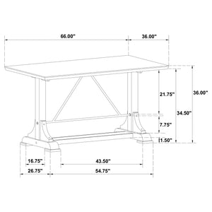 Aldrich Counter Height Dining Table