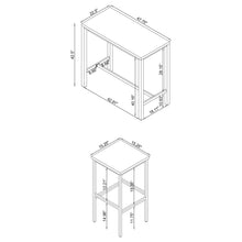 Load image into Gallery viewer, Natividad Bar Table Set
