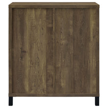 Load image into Gallery viewer, Arlington Bar Cabinet with Sliding Door Rustic Oak
