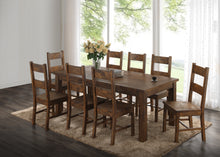 Load image into Gallery viewer, Coleman Rectangular Dining Table Rustic Golden Brown
