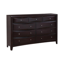 Load image into Gallery viewer, Phoenix 9-drawer Dresser Deep Cappuccino image
