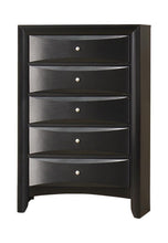 Load image into Gallery viewer, Briana Rectangular 5-drawer Chest Black image
