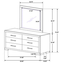 Load image into Gallery viewer, Jessica Dresser With Mirror
