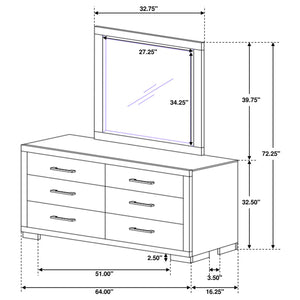 Jessica Dresser With Mirror