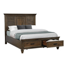 Load image into Gallery viewer, Franco Eastern King Storage Bed Burnished Oak image
