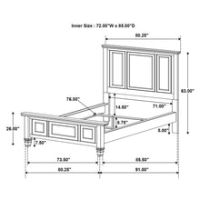 Load image into Gallery viewer, Sandy Beach 4 &amp; 5 Piece Pc Bedroom Set Cal.King &amp; E.King
