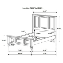 Load image into Gallery viewer, Sandy Beach Panel Bed
