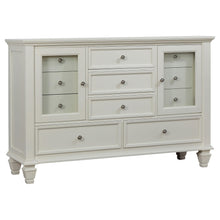 Load image into Gallery viewer, Sandy Beach 11-drawer Rectangular Dresser Cream White
