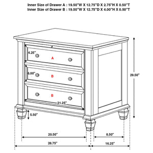 Sandy Beach Nightstand