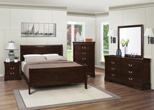 Load image into Gallery viewer, Louis Philippe 4 &amp; 5 Piece Panel Bedroom Set with High Headboard E.king &amp; Full
