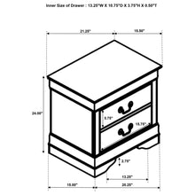 Load image into Gallery viewer, Louis Philippe 4 &amp; 5 Piece Bedroom Set Full, Twin, King, &amp; Queen
