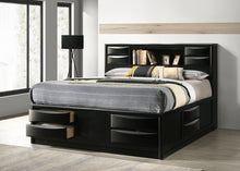 Load image into Gallery viewer, Briana Bookcase Platform Storage Bed
