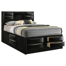 Load image into Gallery viewer, Briana Bookcase Platform Storage Bed
