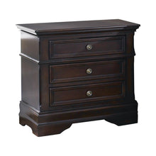 Load image into Gallery viewer, Cambridge 3-drawer Rectangular Nightstand Cappuccino image
