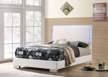 Load image into Gallery viewer, Felicity Panel Bed with LED Lighting
