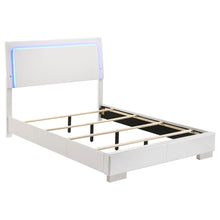 Load image into Gallery viewer, Felicity Panel Bed with LED Lighting
