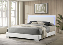 Load image into Gallery viewer, Felicity Panel Bed with LED Lighting
