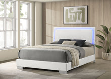 Load image into Gallery viewer, Felicity Panel Bed with LED Lighting
