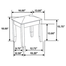 Load image into Gallery viewer, Felicity Makeup Vanity Stool

