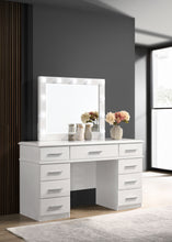 Load image into Gallery viewer, Felicity Makeup Vanity Table with LED Mirror
