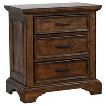 Load image into Gallery viewer, Elk Grove 3-drawer Nightstand Vintage Bourbon image
