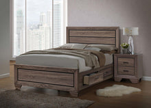 Load image into Gallery viewer, Kauffman Storage Bedroom Set with High Straight Headboard
