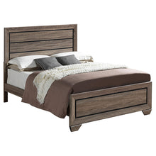 Load image into Gallery viewer, Kauffman Eastern King Panel Bed Washed Taupe image
