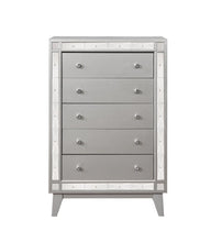 Load image into Gallery viewer, Leighton 5-drawer Chest Metallic Mercury image
