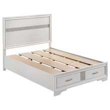 Load image into Gallery viewer, Miranda Panel Platform Storage Bed
