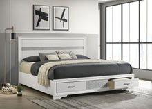 Load image into Gallery viewer, Miranda Panel Platform Storage Bed
