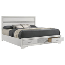 Load image into Gallery viewer, Miranda Panel Platform Storage Bed
