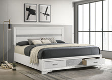 Load image into Gallery viewer, Miranda Panel Platform Storage Bed
