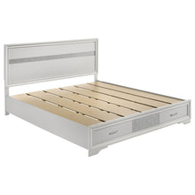Load image into Gallery viewer, Miranda Panel Platform Storage Bed
